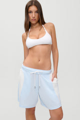 x JENNIE Nora Mesh Shorts - Powder Blue