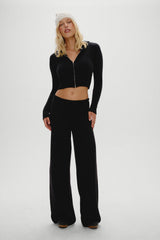Wesley Knit Pants - Black