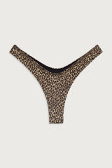 Full Moon Micro Bikini Bottom - Baby Leopard