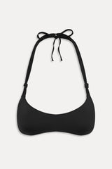 x JENNIE Hana Halter Bikini Top - Black