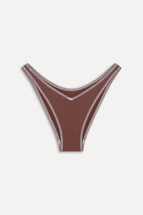 Harper Cheeky Bikini Bottom - Brown Sugar