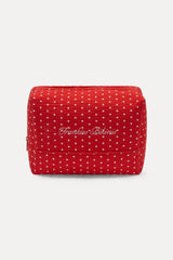 Holiday Cosmetic Bag - Holiday Dot