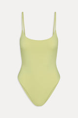 Juliet Cheeky One Piece Swimsuit - Yellow Mojito