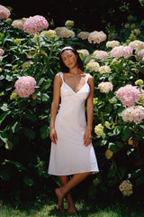 Gem Midi Slip Dress - Red Dot