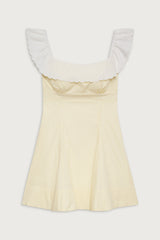 Lilah Striped Mini Dress - Daisy Stripe