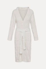 Love Story Duster Cardigan - Cloud White