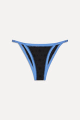 Luna Cheeky Eyelet Bikini Bottom - Eclipse