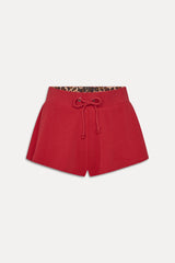 Noah Mini Shorts - Strawberry Red