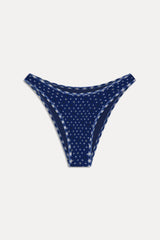 Presley High Waisted Bikini Bottom - Starry Night