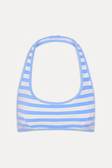 Skyler Striped Halter Bikini Top - Ashbury Stripe