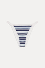 x JENNIE Tide Knit Bikini Bottom - Arctic Stripe