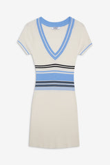 Uptown Knit Mini Dress - Hampton Stripe