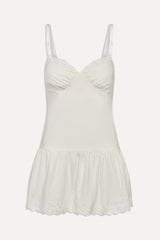 Willa Cotton Mini Dress - Spring Cloud